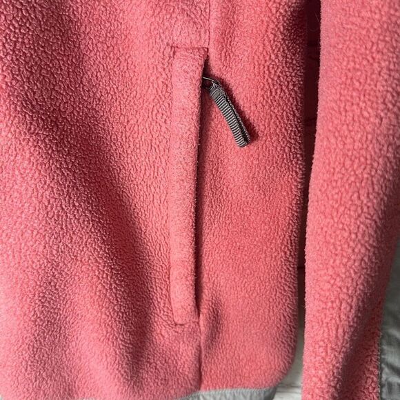 The North Face Denali Girls Full Zip Jacket size XL Gray Pink - Picture 3 of 13